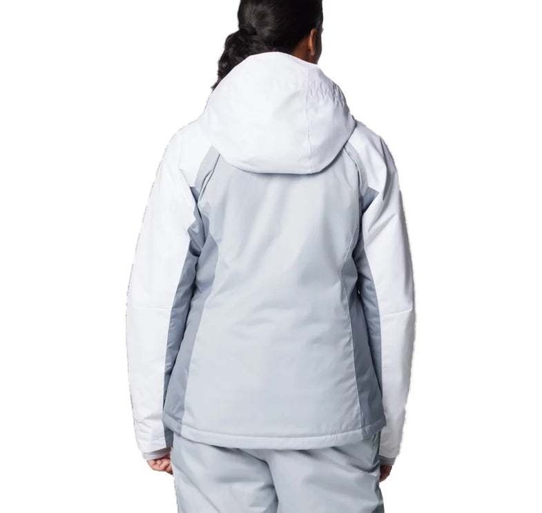 Columbia Women's Snowy Summit Insulated Jacket Cirrus Grey/Tradewinds Grey/White Dbby
