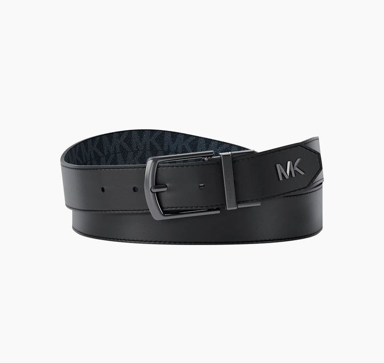 Michael Kors Unisex Cut To Size Reversible Belt Admiral/Pale Blue