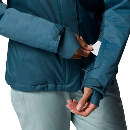 Columbia Women's Snowy Summit Insulated Jacket Everblue Dobby