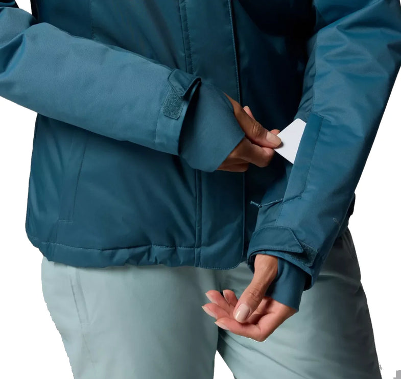 Columbia Women's Snowy Summit Insulated Jacket Everblue Dobby