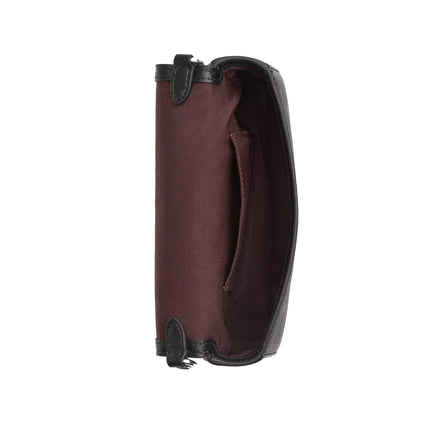 Coach Women's Mini Josie Top Handle Bag With Star Print Black/Silver