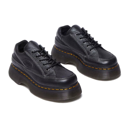 Dr. Martens Women's Buzz 5 Eye Milled Nappa Leather Shoes Black