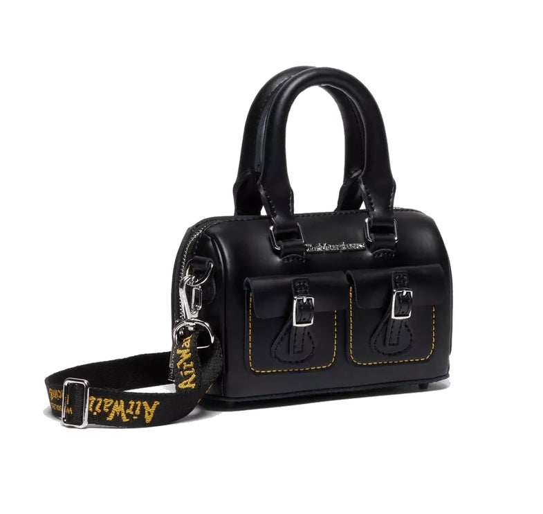 Dr. Martens Mini Top Handle Leather Bag Black