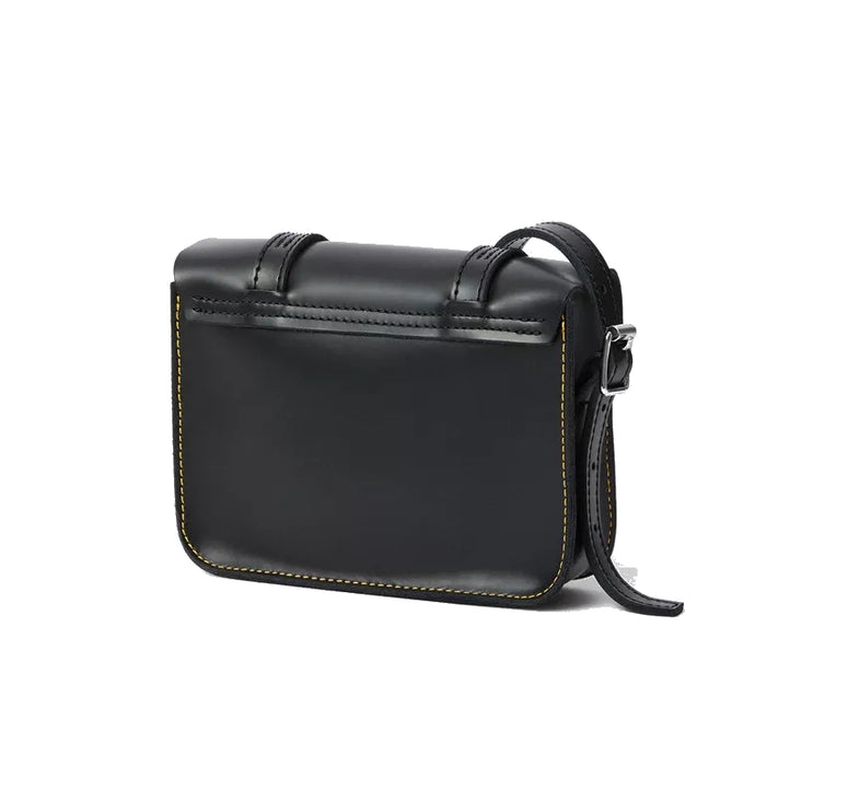 Dr. Martens 7 Inch Leather Crossbody Bag Black