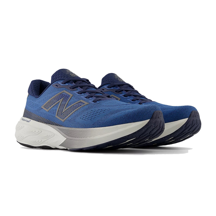New Balance Men's Fresh Foam X 880v15 Sea Stone with NB Navy and Marmalade M880I15