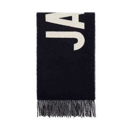 Jacquemus Unisex The Jacquemus Scarf Black