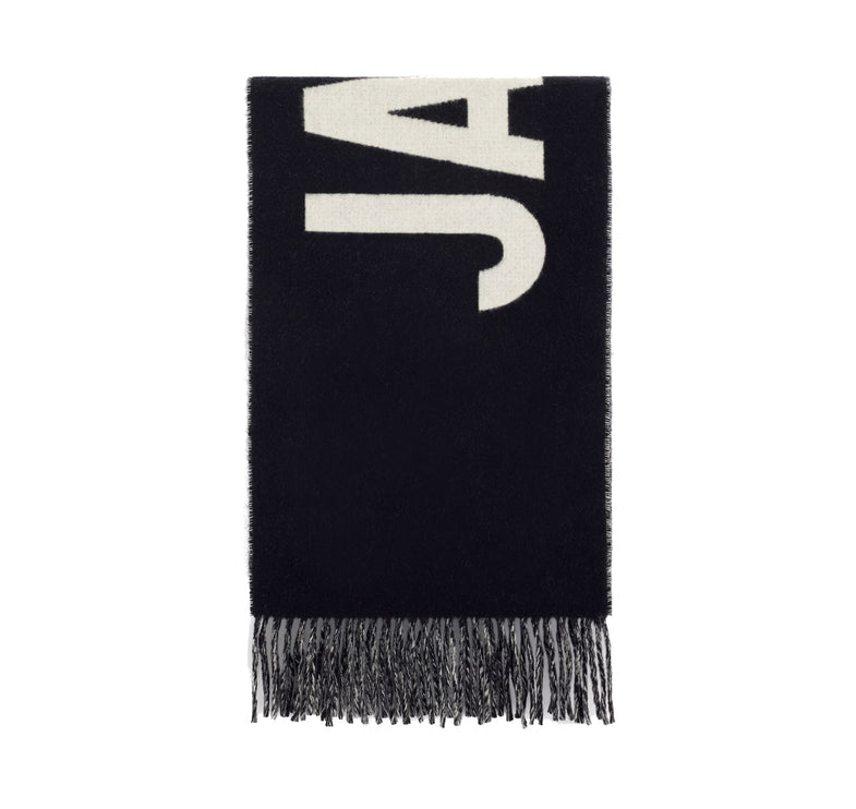 Jacquemus Unisex The Jacquemus Scarf Black