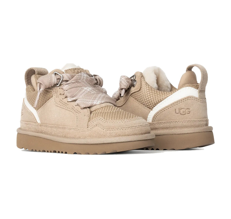 UGG Lowmel çocuk sneaker, bej (sand) süet