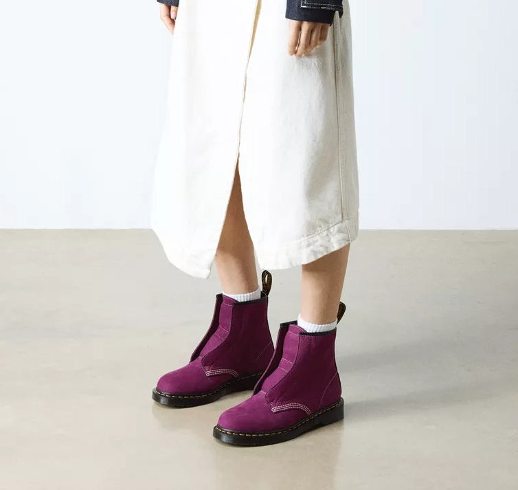 Dr. Martens Unisex 1460 Laceless Purple/Buttersoft