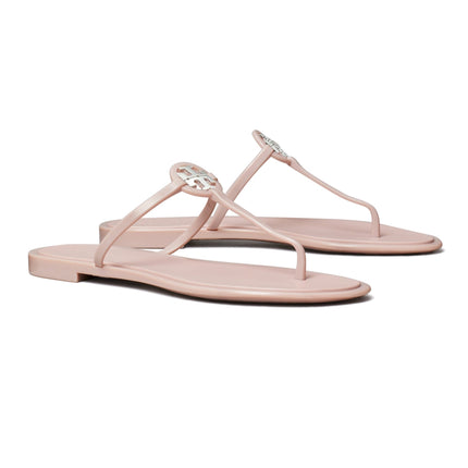 Tory Burch Women's Mini Miller Jelly Sandal Meadowsweet/Silver