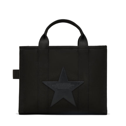 Marc Jacobs Women's The Star Canvas Medium Tote Bag Black