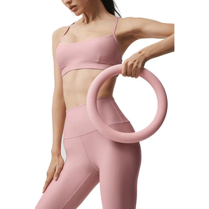 alo Women's 7/8 High-Waist Airlift Legging Vintage Pink