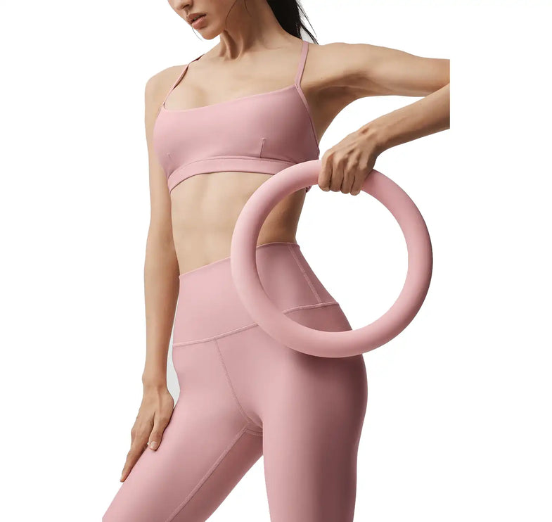 alo Women's 7/8 High-Waist Airlift Legging Vintage Pink