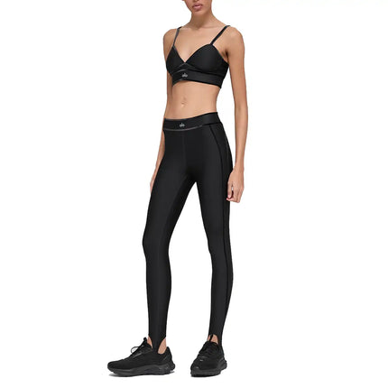alo Women's Airlift High-Waist Love Language Stirrup Legging Black
