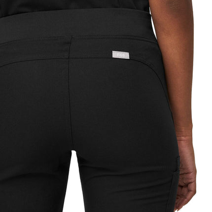 FIGS Women's Kade Cargo Scrub Pants Black