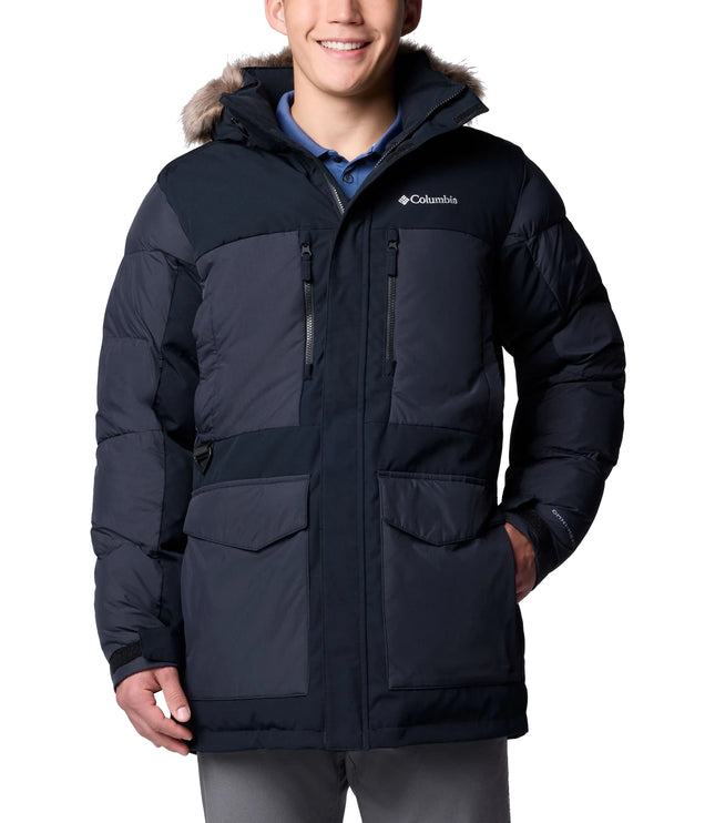 Columbia Men's Marquam Peak Fusion II Hooded Parka Black