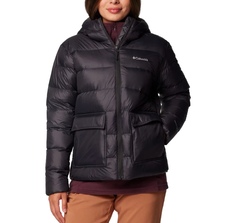 Columbia Women's Harmony Falls Hooded Down Jacket Black