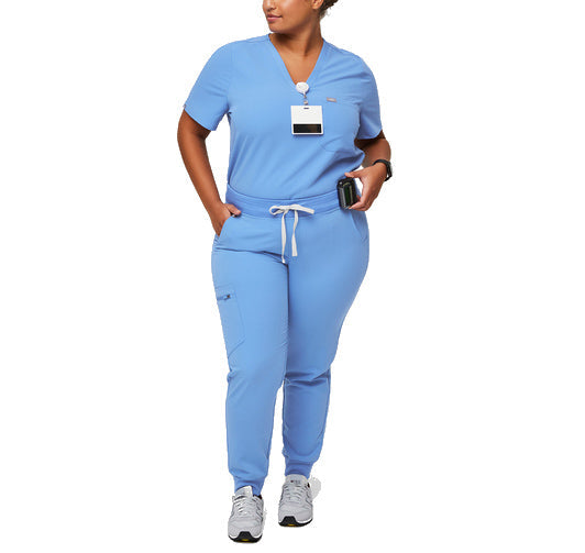 FIGS Women's Zamora Jogger Scrub Pants Ceil Blue