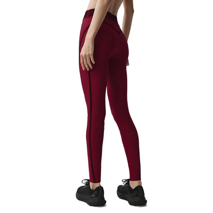alo Women's Airlift High-Waist 7/8 Line Up Legging Summer Romance Red