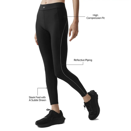 alo Women's Airlift High-Waist 7/8 Speedwork Legging Black