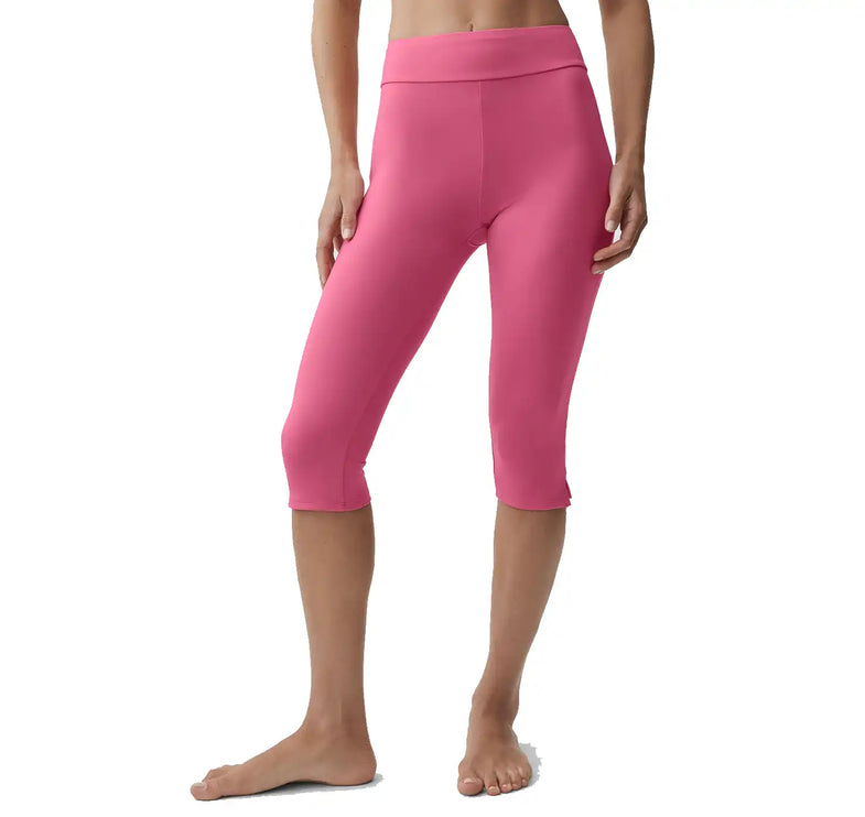 alo Women's ALO Softsculpt Shoreline Capri Paradise Pink