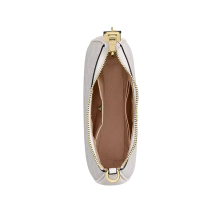 Coach Women's Teri Mini Crossbody Bag In Signature Canvas Gold/White/Chalk