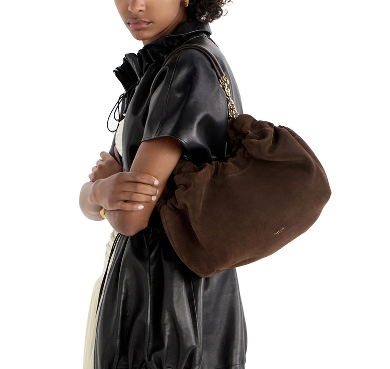 DeMellier London Women's The Midi Miami Brown Suede