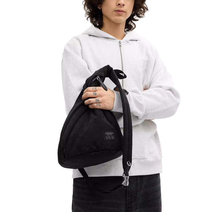 Coach Unisex Lachlan Sling In Signature Nylon Black
