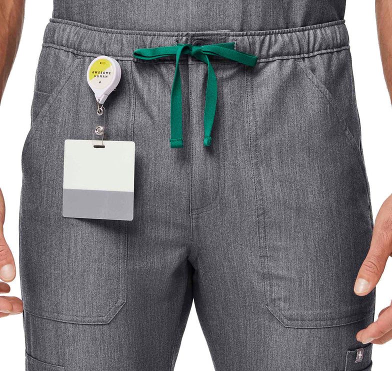 FIGS Men's Cairo Cargo Scrub Pants Graphite