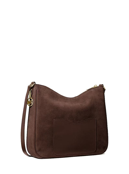 Michael Kors Women's Nayla Medium Messenger Bag Nutmeg/Gold