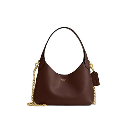 Coach Women's Brooklyn Shoulder Bag 23 Brass/Maple