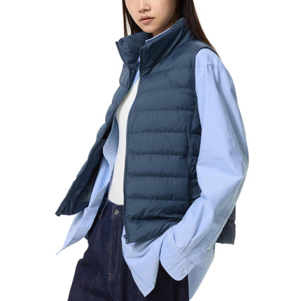Uniqlo Women's Pufftech Vest 67 Blue