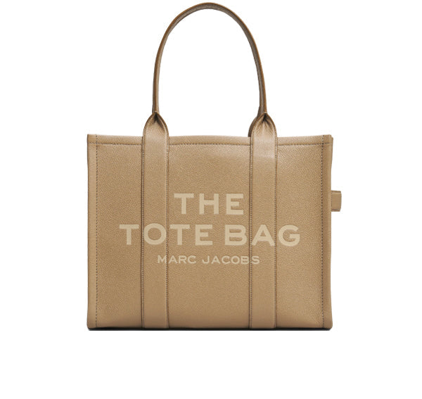 Marc Jacobs Women's The Leather Large Tote Bag Camel