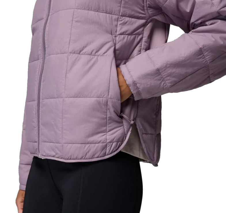 Columbia Women's Sienna Hill Quilted Jacket Shale Purple