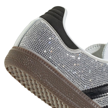 Adidas Samba OG Crystal Shoes Crystal White/Core White/Silver Metallic IH9055