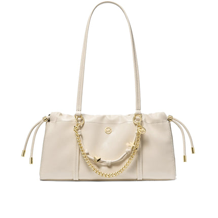 Michael Kors Women's Matilda Small Cinched Shoulder Bag Light Cream
