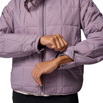Columbia Women's Sienna Hill Quilted Jacket Shale Purple