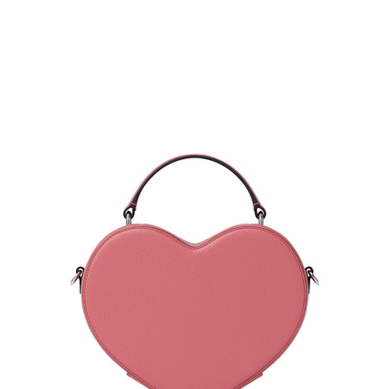 Michael Kors Women's Jet Set Small Heart Crossbody Bag Hibiscus/Silver