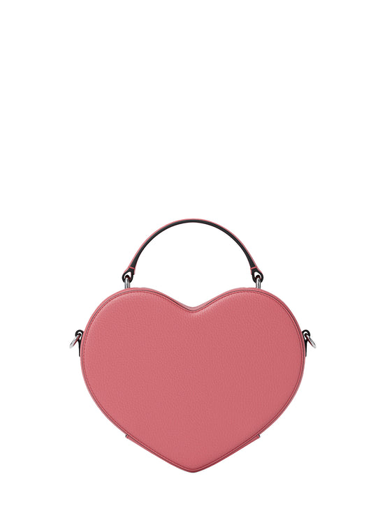 Michael Kors Women's Jet Set Small Heart Crossbody Bag Hibiscus/Silver