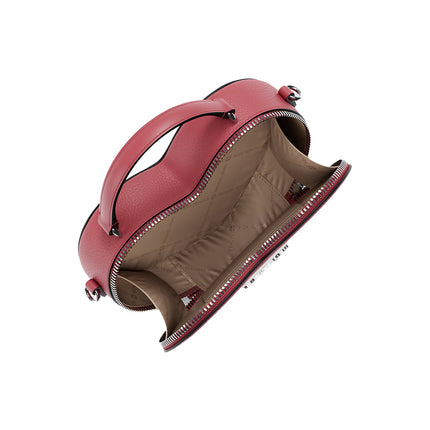 Michael Kors Women's Jet Set Small Heart Crossbody Bag Hibiscus/Silver