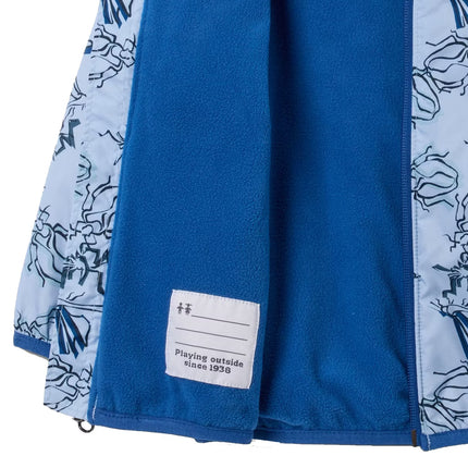Columbia Toddler Mini Pixel Grabber III Wind Jacket Ripple Blue Buggin