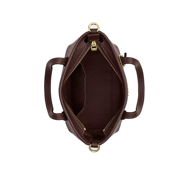 Coach Women's City Mini Tote Bag Gold/Maple