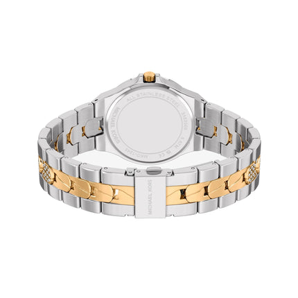 Michael Kors Women's Lennox Pavé Two-Tone Watch Two Tone MKO1248