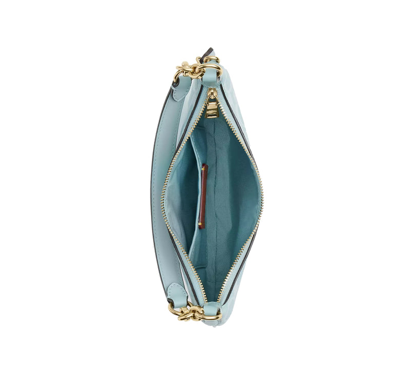 Coach Women's Mini Payton Bag In Signature Canvas Gold/Light Blue