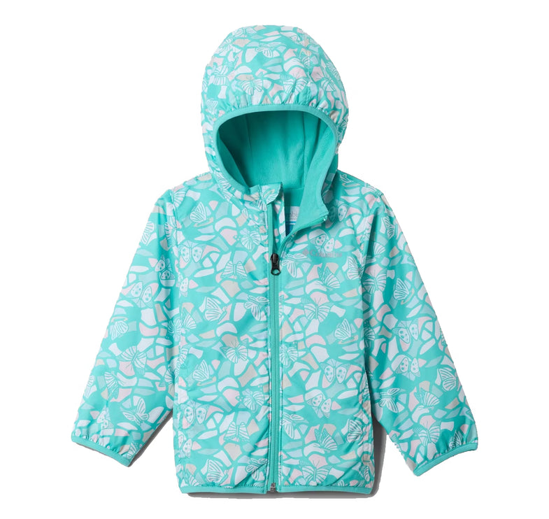 Columbia Toddler Mini Pixel Grabber III Wind Jacket Dolphin Fly High
