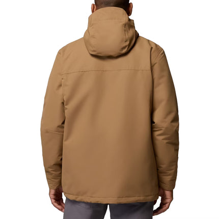 Columbia Men's Landroamer Fleece Lined Rain Jacket Delta/Tobacco
