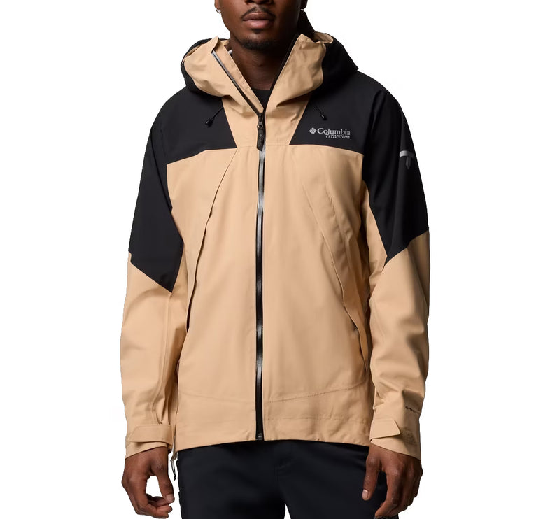 Columbia Men's Northwest Explorer 3L Rain Shell Canoe/Black