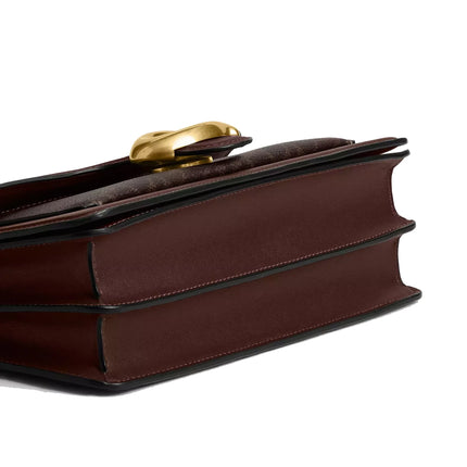 Coach Women's Tabby Shoulder Bag 26 In Signature Canvas Brass/Maple