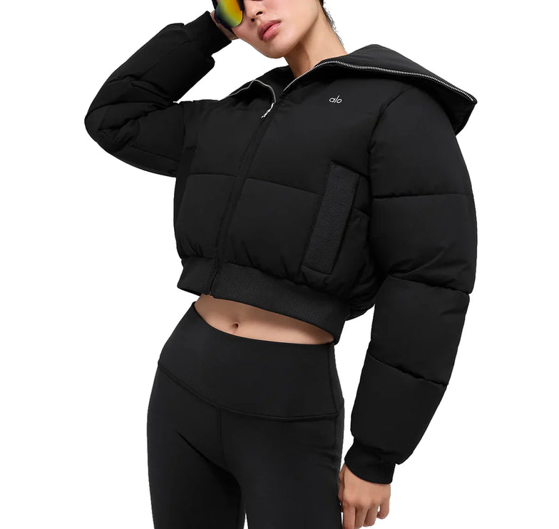 alo Women's Captivate Puffer Black