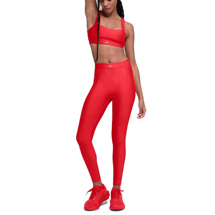 alo Women's Airlift High-Waist Ignite 7/8 Legging Bright Red